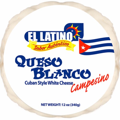 El Latino Cuban Style White Cheese Perspective: front