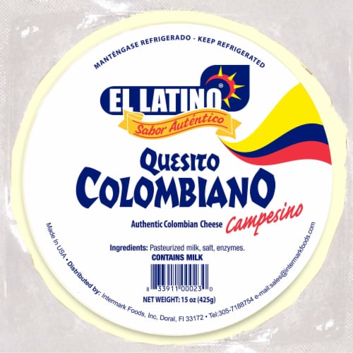 El Latino Fresh Cheese Perspective: front