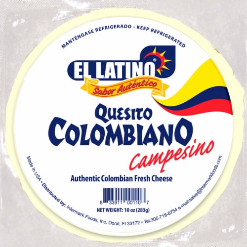 El Latino Fresh Colombian Cheese Perspective: front