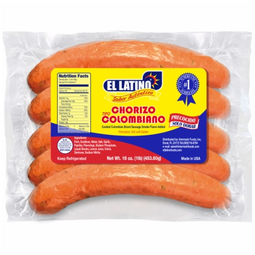 El Latino® Chorizo Colombiano Perspective: front