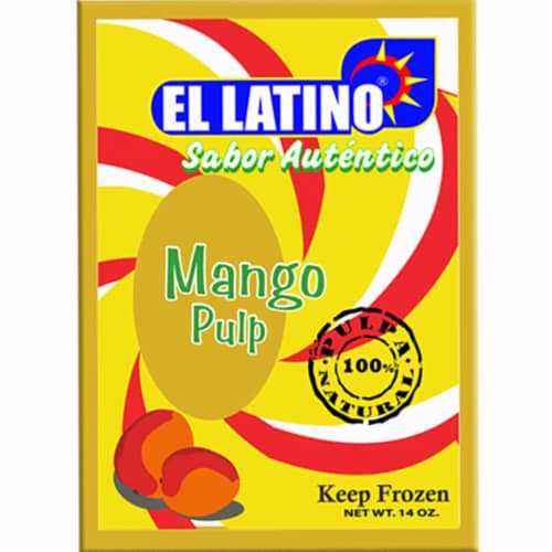 El Latino Mango Fruit Pulp Perspective: front