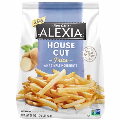 Alexia® House Cut Fries with Sea Salt Perspective: front