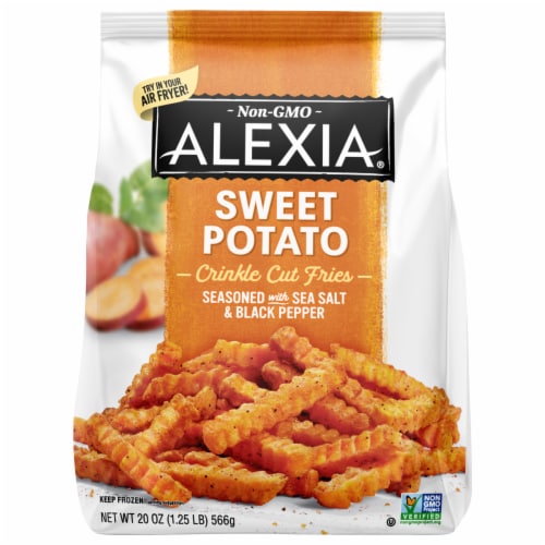 Alexia® Crinkle Cut Sweet Potato Fries Perspective: front
