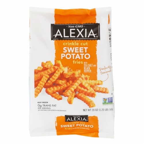 Alexia® Crinkle Cut Sweet Potato Fries Perspective: front