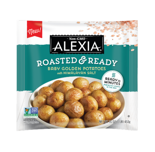 Alexia® Roasted & Ready Baby Golden Potatoes with Himalayan Salt Perspective: front