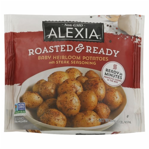 Alexia® Roasted & Ready Baby Heirloom Potatoes with Steak Seasoning Perspective: front