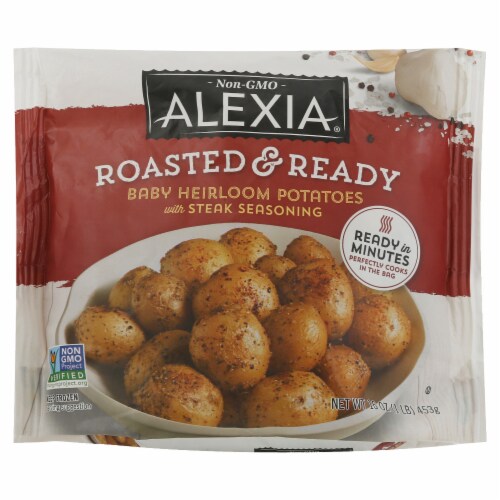 Alexia® Roasted & Ready Baby Heirloom Potatoes with Steak Seasoning Perspective: front