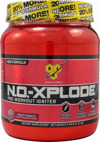 BSN  N.O.-XPLODE™   Fruit Punch Perspective: front