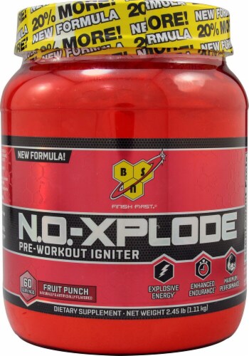 BSN  N.O.-XPLODE™   Fruit Punch Perspective: front