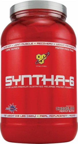 BSN  Syntha-6™ Protein Powder   Chocolate Peanut Butter Perspective: front