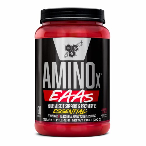 BSN® AminoX® EAAs Jungle Juice Dietary Supplement Perspective: front