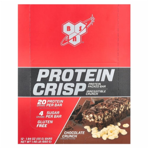 Bsn Syntha 6 Protein Crisp Bar Chocolate Crunch 12 Bars King Soopers