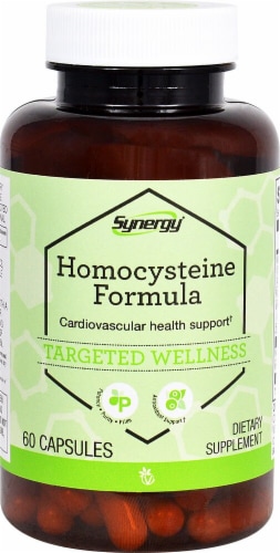 Vitacost Synergy Homocysteine Formula Dietary Supplement Perspective: front