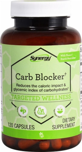Vitacost Synergy Carb Blocker Capsules Perspective: front