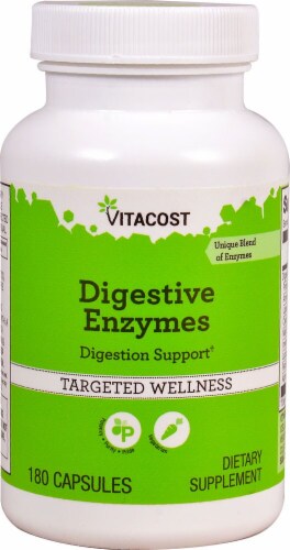 Vitacost  Digestive Enzymes Perspective: front