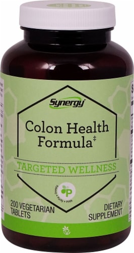 Vitacost Synergy Colon Health Formula Perspective: front