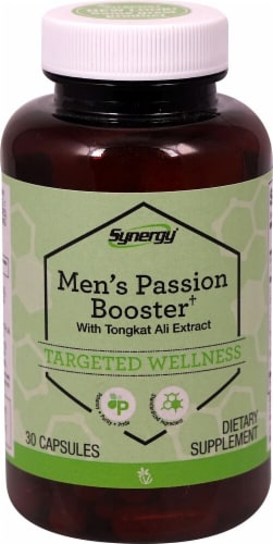 Vitacost Synergy Men's Passion Booster with Tongkat Ali Extract Perspective: front