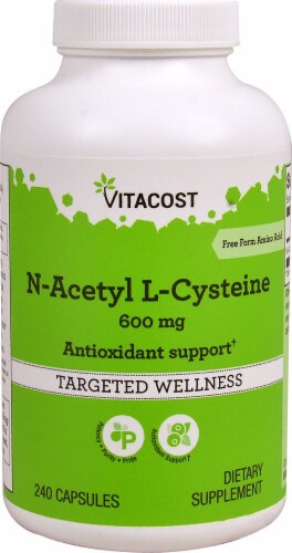 Vitacost N-Acetyl L-Cysteine Perspective: front