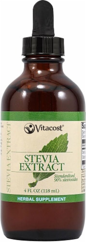 Vitacost Stevia Extract Perspective: front