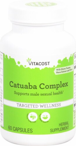Vitacost Catuaba Complex Dietary Supplement Perspective: front