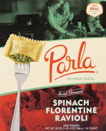 Parla™ Spinach Florentine Ravioli Perspective: front