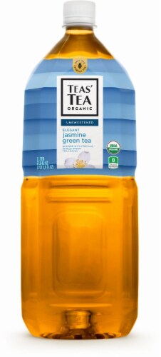 Teas' Tea  Unsweetened Tea   Jasmine Green Tea Perspective: front