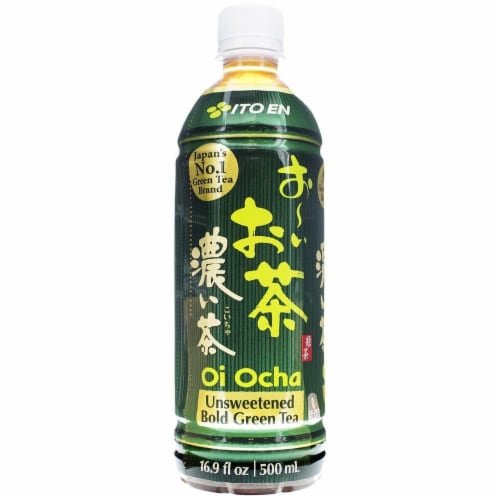 Ito En Oi Ocha Unsweetened Bold Green Tea Perspective: front