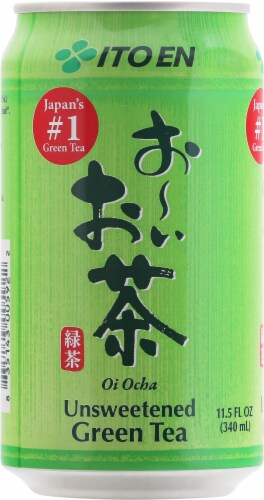 Ito En Unsweetened Green Tea Perspective: front