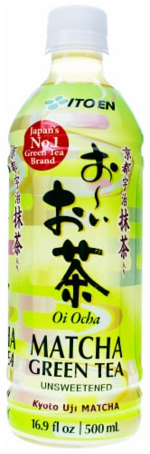 Ito En Oi Ocha Matcha Green Tea Perspective: front