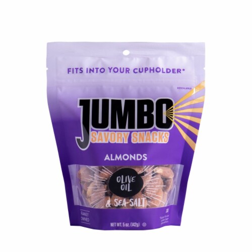 Jumbo Avocado Sea Salt Blanched Almonds Perspective: front