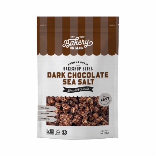 Bakery On Main Dark Chocolate Sea Salt Decadent Granola Perspective: front