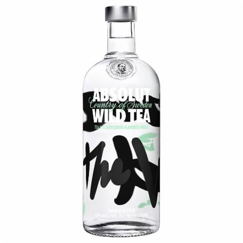 Absolut Wild Tea Vodka Perspective: front