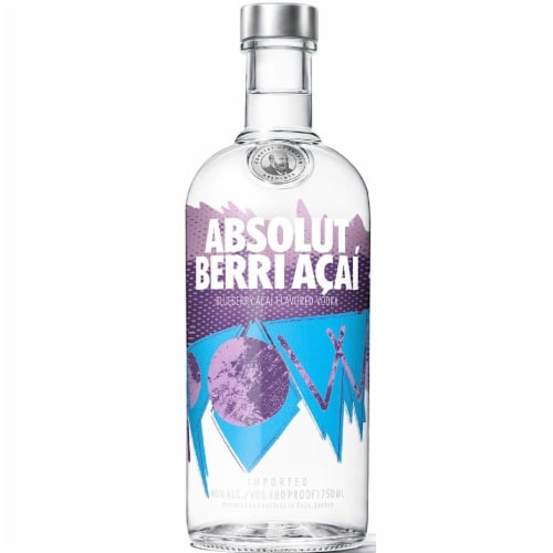 Absolut® Berry Acai Vodka Perspective: front