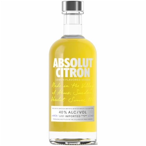 Absolut Original Vodka, 750 mL Bottle, 40% ABV 