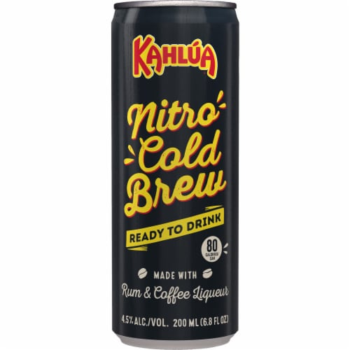 Kahlua Nitro Cold Brew Coffee Cocktail Perspective: front