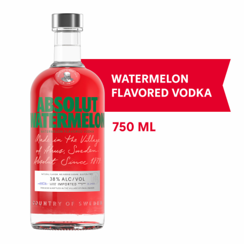 Absolut Watermelon Market 750 - ml Vodka, City