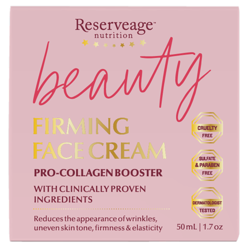 Reserveage™ Nutrition Beauty Firming Face Cream with Pro Collagen Booster Perspective: front