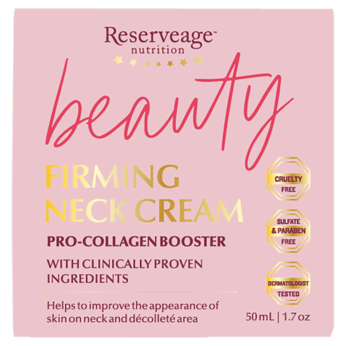 Reserveage™ Nutrition Beauty Firming Neck Cream with Pro Collagen Booster Perspective: front