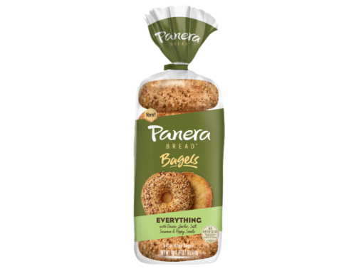 Panera Bread Everything Bagels Perspective: front