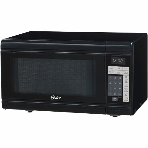 Oster® Countertop Microwave Oven - Black Perspective: front
