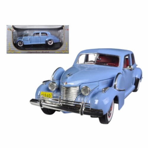 1940 Cadillac Sixty Special Blue 1 32 Diecast Car Model by Signature Models 1 QFC