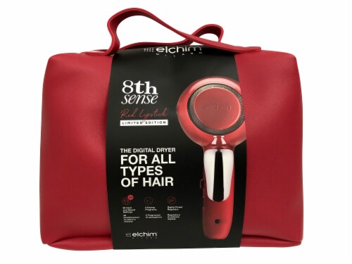 Elchim 8th Sense Red Lipstick Hair Dryer