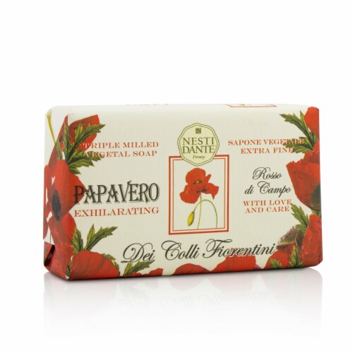 Nesti Dante Soap Dei Colli Florentini Poppy Soap 250g Nesti Dante Soap Dei Colli Florentini Poppy Soap 250g