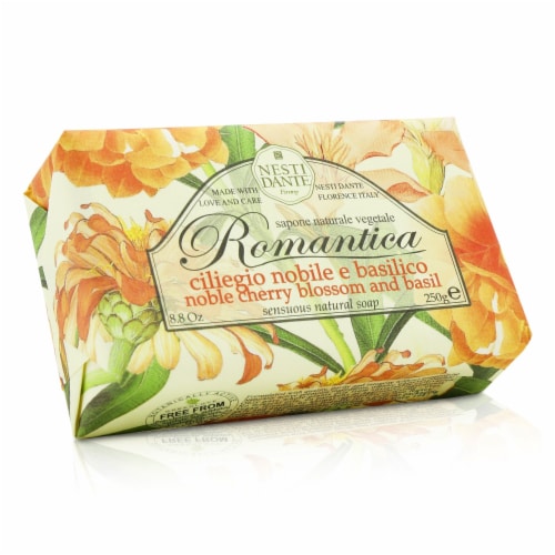 Nesti Dante Romantica Cherry Blossom & Basil Soap 250g Nesti Dante Romantica Cherry Blossom & Basil Soap 250g