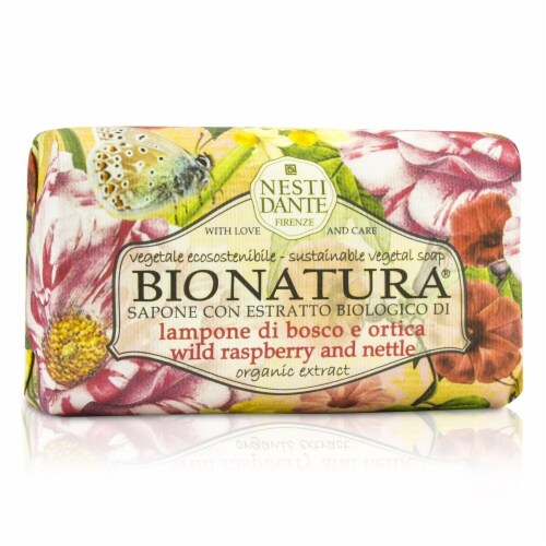 Nesti Dante Bionatura Raspberry And Nettle Soap 250g Nesti Dante Bionatura Raspberry And Nettle Soap 250g