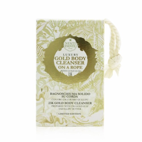 Nesti Dante Luxury Gold Body Cleanser On A Rope 150g Nesti Dante Luxury Gold Body Cleanser On A Rope 150g
