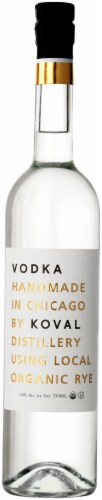 Koval Organic Rye Vodka Perspective: front