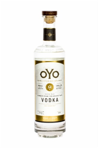 Middle West Spirits OYO Vodka Perspective: front