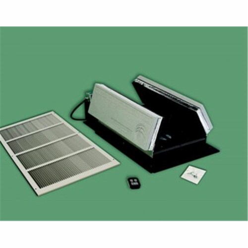 Tamarack TTi-HV1600r50 R50 Insulated Whole House Fan - 2 Speed Perspective: front