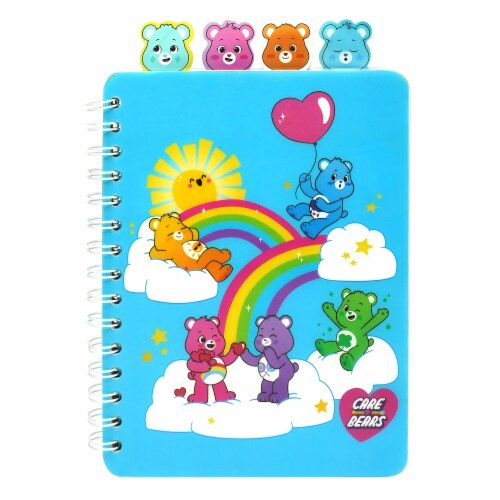 Care Bears 4-Tab Journal Perspective: front